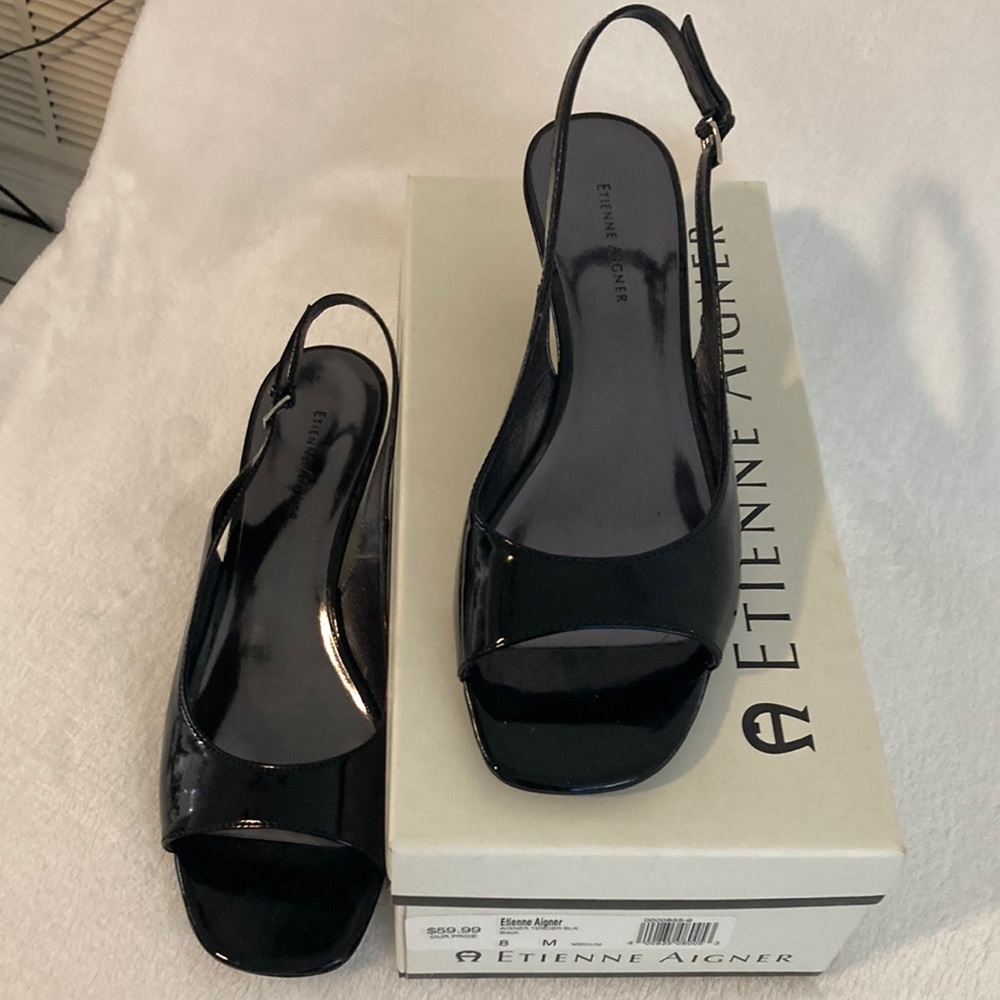 Etienne Aigner sling back shoes